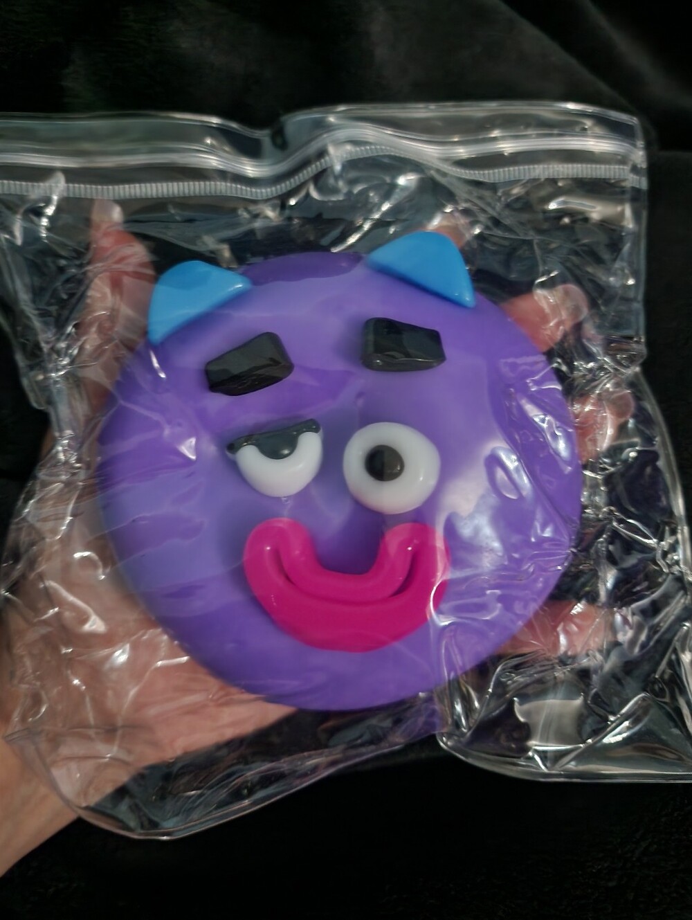 Purple Squishy Ball